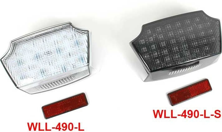Hornig LED rear light clear | WLL-490-L
