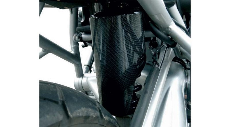 Hornig / ホーニグ ピン Suspension protection for BMW R1200GS (04-12), R1200GS Adv (05-13) & HP2 | cf-federbs-d