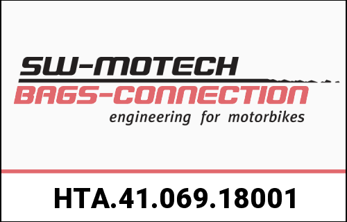SW Motech SLH side carrier LH1 left. Royal Enfield Super Meteor 650 (22-). | HTA.41.069.18001