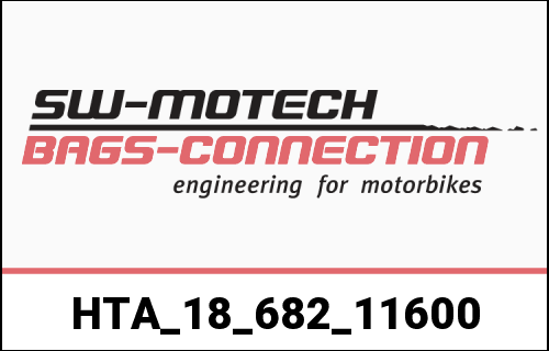 SW Motech SLH side carrier LH1 left | HTA.18.682.11600
