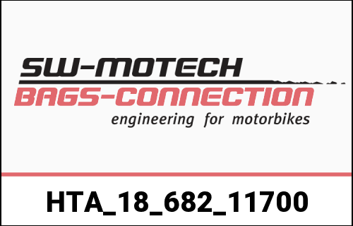 SW Motech SLH side carrier LH1 left | HTA.18.682.11700