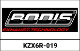 Bodis License plate bracket, Stainless Steel for KAWASAKI NINJA ZX-6R (2005-2006) | KZX6R-019