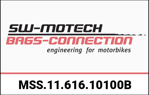 SW MOTECH Engine guard. Black. Triumph Scrambler 400 X (23-). | MSS.11.616.10100/B