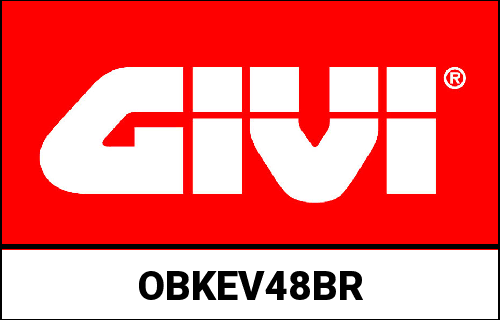 GIVI Aluminum side case Trekker Outback EVO 48, black Right, 48 liters / SMART SECURITY LOCK | OBKEV48BR