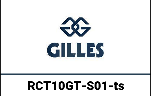 Footrest system RCT10GT S01, titanium-silver