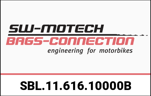 SW MOTECH Crash bar. Black. Triumph Speed 400/Scrambler 400 X (23-). | SBL.11.616.10000/B