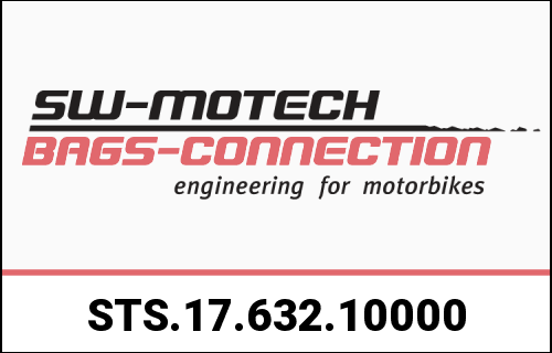SW MOTECH Extension for side stand foot. Black/Silver. Moto Guzzi V85 TT (24-). | STS.17.632.10000