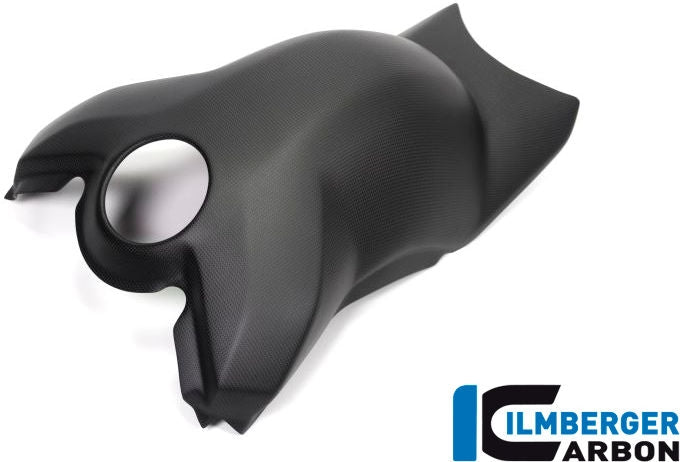 Tank fairing with crash pads matt