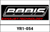 Bodis GPC-RS II, Slip-On, Stainless Steel Black for YAMAHA MT-10/SP-FZ-10 (2016-2019) | YR1-054