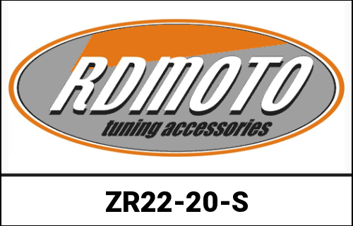 RD Moto Handlebar Riser Silver | ZR22-20-S