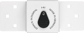 ABUS Hasp 141/200+26/70 White | 50655
