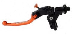 Accossato clutch control, standard folding lever, Orange colour, 29 mm, No RST
