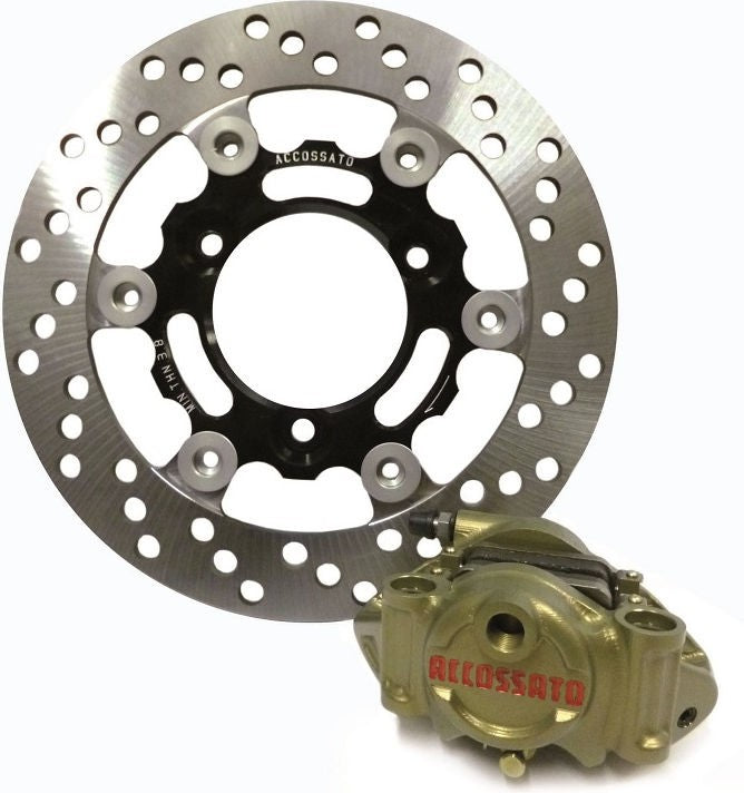Accossato Kit Accossato: rear brake caliper & rotor for Moto2