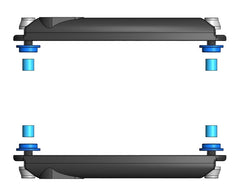 Fastening Brake Light And Original Turn Signal