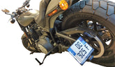 Side Mount License Plate Bracket