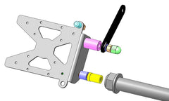 Side Mount License Plate Bracket