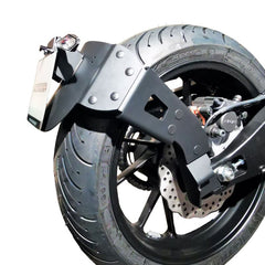 License Plate Holder And Mudguard