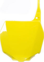 FRONT NUMBER PLATE, YELLOW