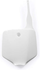 FRONT NUMBER PLATES, White