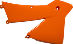 RADIATOR SCOOPS, ORANGE