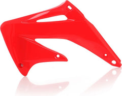RADIATOR SCOOPS, RED