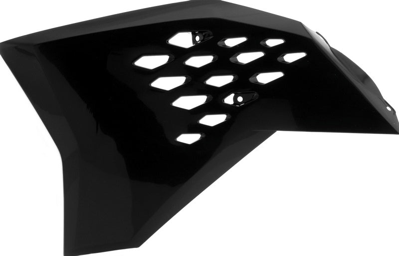 RADIATOR SCOOPS, BLACK