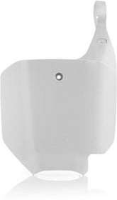 FRONT NUMBER PLATE, White