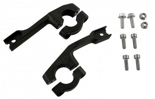 PLASTIC MOUNTING KIT UNIKO VENT, Black