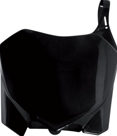 FRONT NUMBER PLATE, BLACK