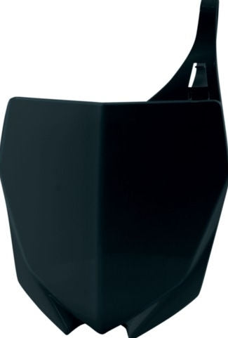 FRONT NUMBER PLATE, BLACK