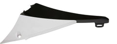 RADIATOR SCOOPS, WHITE/BLACK