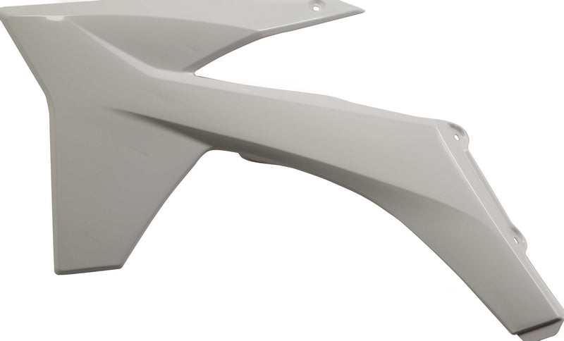 RADIATOR SCOOPS, WHITE