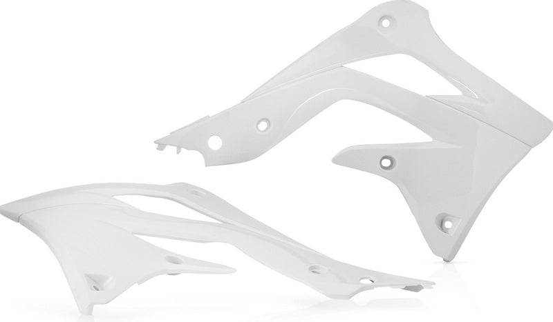 RADIATOR SCOOPS, WHITE