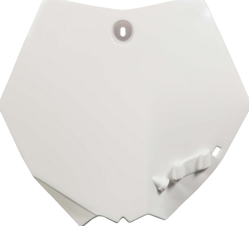 FRONT NUMBER PLATE, WHITE