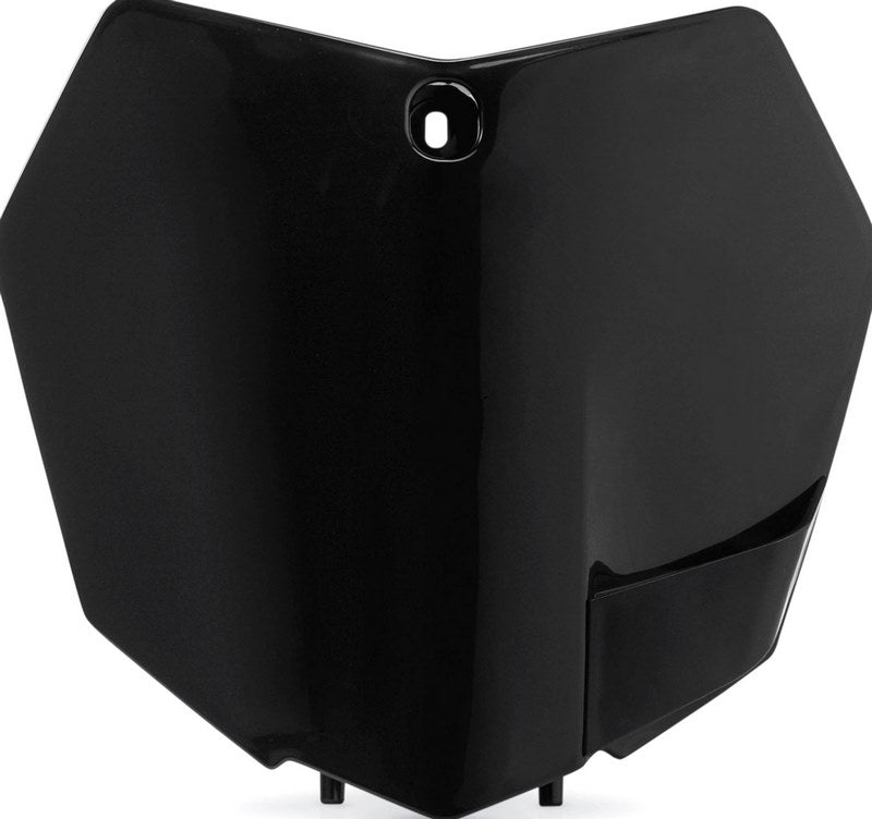 FRONT NUMBER PLATE, BLACK