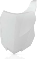 FRONT NUMBER PLATE, WHITE