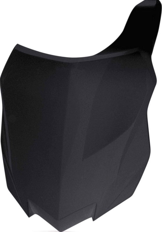 FRONT NUMBER PLATE, BLACK