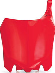 FRONT NUMBER PLATE, RED