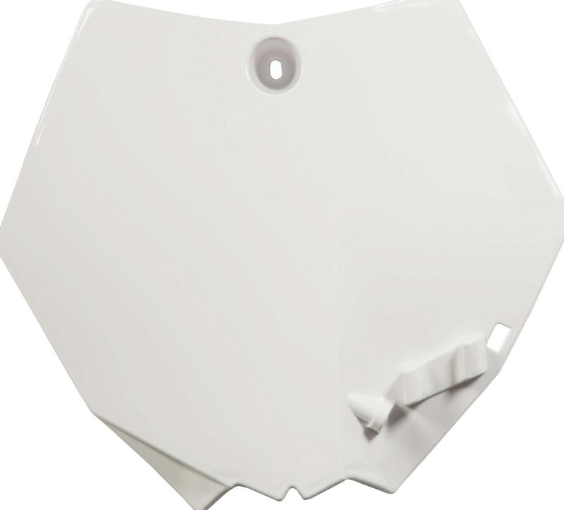 FRONT NUMBER PLATE, WHITE
