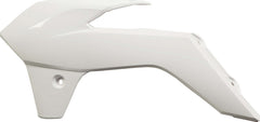 RADIATOR SCOOPS, WHITE