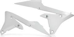 RADIATOR SCOOPS, WHITE