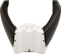 RADIATOR SCOOPS, WHITE/BLACK