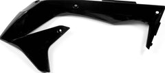 RADIATOR SCOOPS, BLACK