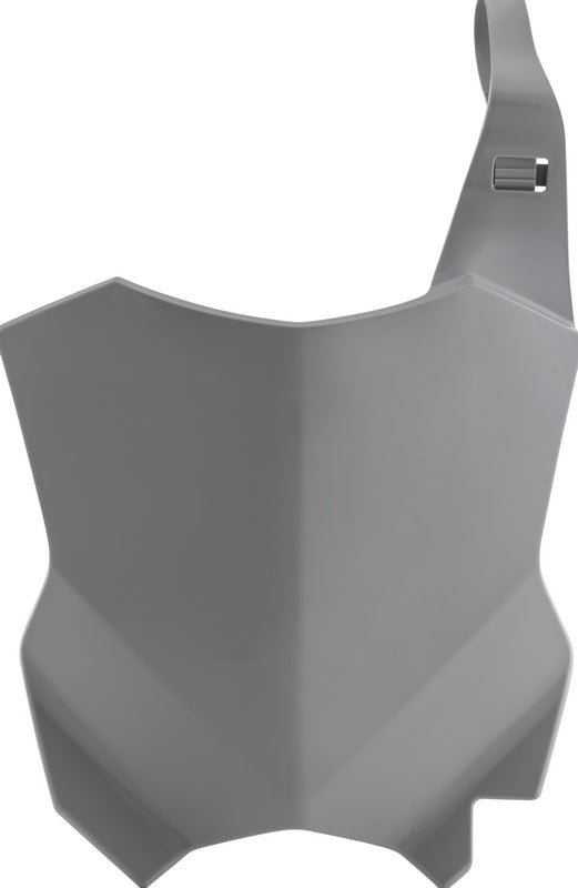 FRONT NUMBER PLATE, GREY