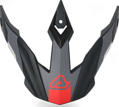 UPPER VISORS FLIP FS-606 HELMETS, GREY/RED