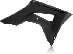 RADIATOR SCOOPS, BLACK