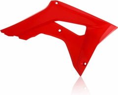 RADIATOR SCOOPS, RED
