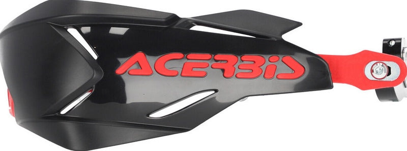 X-FACTORY HANDGUARDS, BLACK/RED