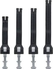 STRAPS SET X-ROCK, BLACK
