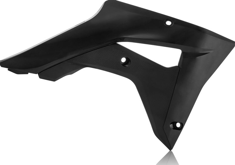 RADIATOR SCOOPS, BLACK